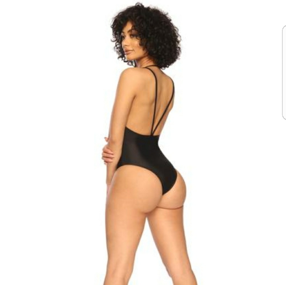 Sexy Plunge One Piece Swimsuit - Picture 2 of 2